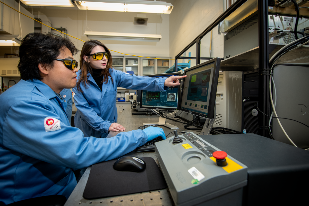 Laser Group Researchers